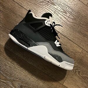 Jordan Black and Gray Sneakers